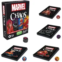 Hasbro Gaming Marvel Chaos, Kartenspiel mit Superhelden, FRANZÖSISCHE Version