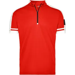 Herren Rad-Shirt Cooldry® - Farbe rot - Größe L