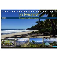 Calvendo La Réunion - Paradies im indischen Ozean (Tischkalender