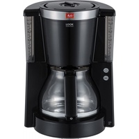 Melitta Look IV Selektion Schwarz Filter-Kaffeemaschine Aromawahlfunktion 1000