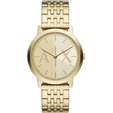 Giorgio Armani Armani Exchange Herrenuhr Edelstahl gold Herren