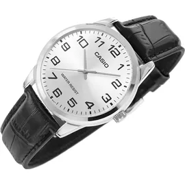 Casio Collection MTP-V001L-7BUDF Herrenuhr - Silber/Schwarz
