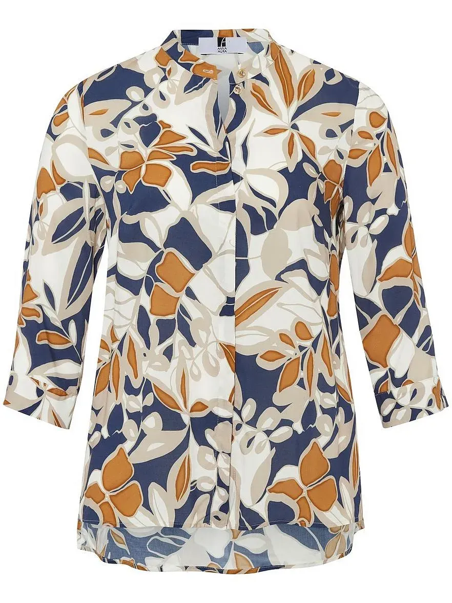 Bluse 3/4-Arm Anna Aura weiss, 42