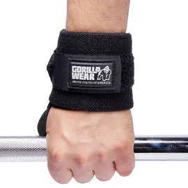 Gorilla Wear Wrist Wraps BASIC Schwarz/Weiß