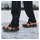 vidaXL Eiskrallen für Schuhe Orange L