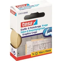 Tesa Fixierband 57415-00000 19mmx10m Papier, beige