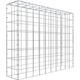 Gabiona C-Ring-Gabione-Anbaukorb Typ 3 80 x 100 x 20 cm Maschenw 10 x 10 cm