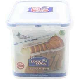 Lock & Lock Frischhaltedose rechteckig transparent 20,5 x 13,4 x 11,8 cm 1,9 l