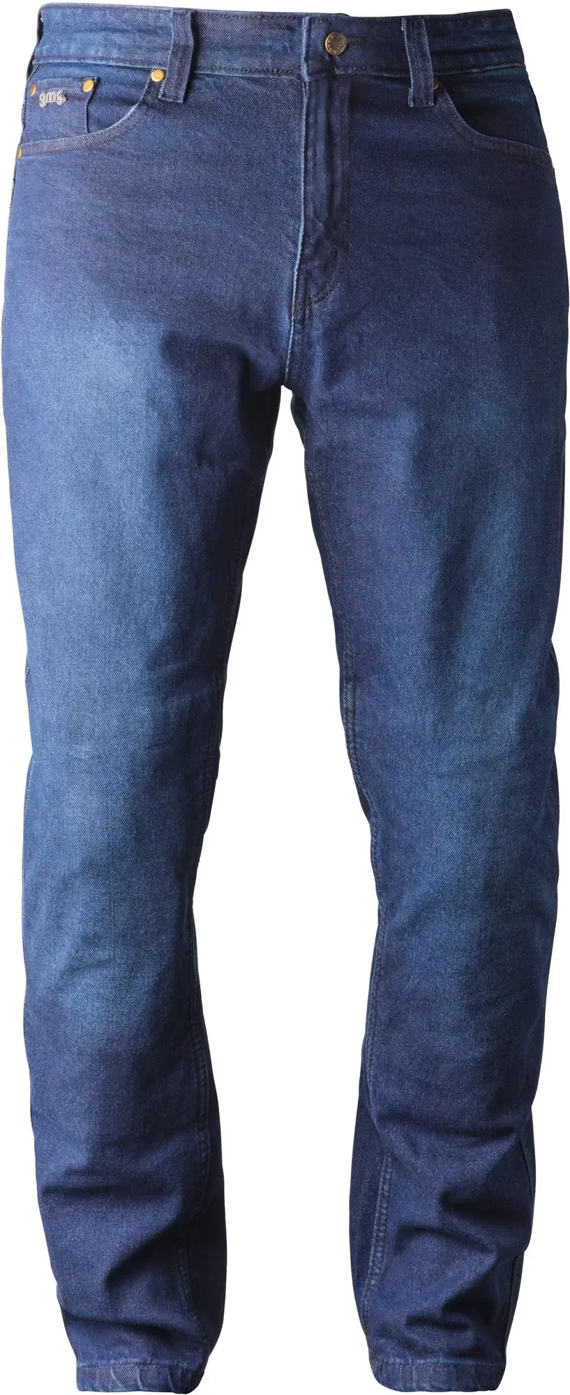 GMS Atlanta Regular Motorrad Jeans, blau, Größe 30 36 für Männer