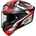 Integralhelm Schwarz/Rot/Grau L