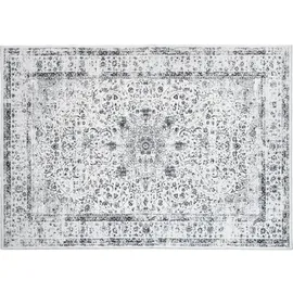 Tectake tectake® Vintage Designer Teppich, verschiedene Größen, pflegeleichter, flauschiger Kurzflor, rutschfeste Unterseite