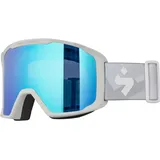 Sweet Protection Durden RIG Reflect Skibrille (Größe One Size, weiss)