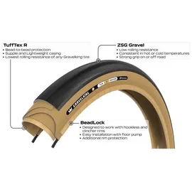 panaracer Gravelking 700 x 40 Zoll schlauchloser Reifen