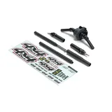 Arrma 4X2 to 4X4 Transmission Conversion Upgrade Set: Boost Box
