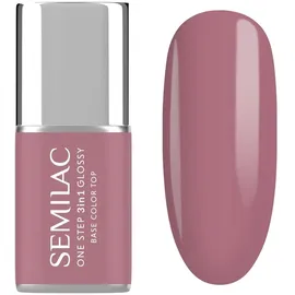 Semilac One Step Glossy 3in1 S201 Erdrosa 7 ml
