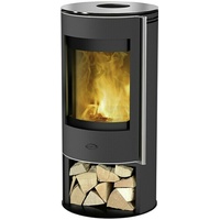 Fireplace Kaminofen Verona  (5 kW, Raumheizvermögen: 90 m3, Material Abdeckung: Glas, Schwarz)