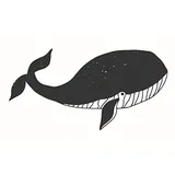 may & berry May and Berry Holzstempel Wal, 35x55mm,