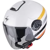 Scorpion Exo-City II Bee Jethelm - Weiß/Gelb/Orange/Schwarz / XS