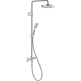 Duravit Duschsystem 1000 MinusFlow Ausl. 354mm, m Brausethermostat, ES gebürstet