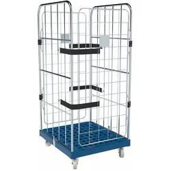 Sicherungsgitter, 1220x580 mm, für Seitengitter 1350mm, Cr 3 blau verzinkt (Auf Anfrage)