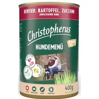 Allco Christopherus Menue Adult mit Rentier, Kartoffel, Zuccini 6 x 400 g