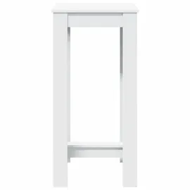 vidaXL Bartisch 51 x 50 x 103,5 cm Weiß