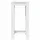 vidaXL Bartisch 51 x 50 x 103,5 cm Weiß