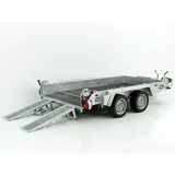 Variant Baumaschinenanhänger Maxi Load 161x305 3,5t|Skids|Beavertail Heck