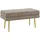 Homcom Polsterbank Beige 79 x 37 x 43 cm