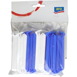 aro Verschlussclips, 11cm, mehrfarbig, 20 Stück