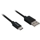 Sharkoon USB-Kabel - USB-C (M) zu USB (M)