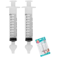 2 Stück Baby Nasendusche, Wiederverwendbare Nasenreiniger, 10ml Nasenspülung Tragbares, Nasenreinigungs, Nasenwaschreiniger, Sicherer und Komfortabel