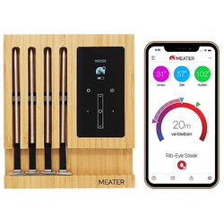 MEATER Block - 4 kabellose Fleischthermometer mit Ladestation im Set