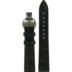 Certina - Leder Lederarmband 16mm/14mm C600019056 - alligator-prägung,braun,rind