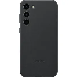 Samsung Galaxy S23+ Handyhülle Leder schwarz
