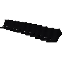 Puma Sneakersocken 12er Pack Schwarz 39-42