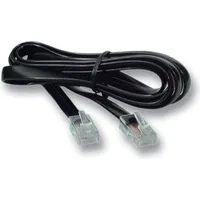 EFB-Elektronik Modularkabel schwarz, 2 x RJ45 (8/8) / Stecker,