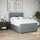 vidaXL Boxspringbett 140 x 200 cm Hellgrau