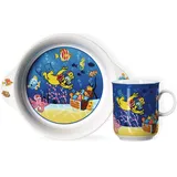 Ritzenhoff & Breker Kindergeschirr-Set HARIBO Seaworld | 2-teilig | blau