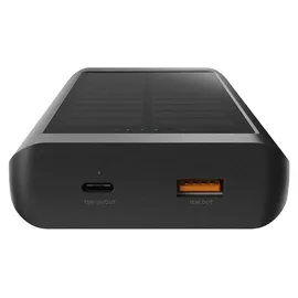 Xtorm Go2 Series Solar Powerbank 10.000mAh 15W 1x USB-C / 1x USB-A charcoal schwarz