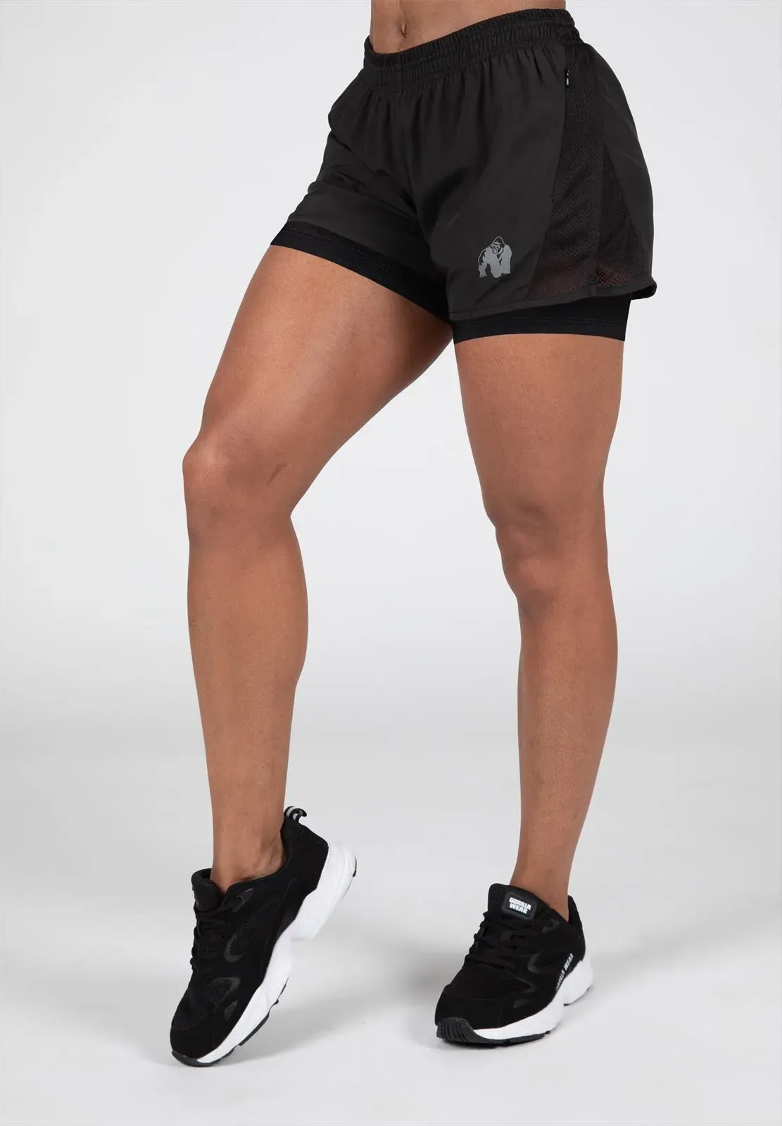 Portland 2-In-1 Shorts - Schwarz - S