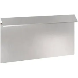 vidaXL Schneckenzaun 50 x 3,5 x 25 cm  Edelstahl Silber