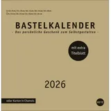 Heye Premium-Bastelkalender gold groß 2026