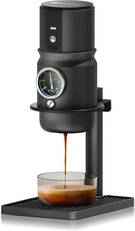 STARSEEKER Super58 Tragbare Espressomaschine, Klein für den Hausgebrauch, Elektrisch, Geeignet für Büro und Outdoor-Camping Schwarz