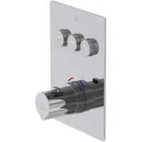 Steinberg 120 Unterputz-Duscharmatur mit Thermostat, 390 4231 3 Verbraucher,