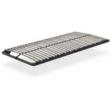 i-flair Ortho Lattenrost 100x200cm Lattenrahmen mit 28 Federholzleisten und Mittelgurt, Stabiler Stahlrahmen für alle Matratzen geeignet