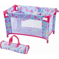 idee+spiel 08201 dollsworld Puppen-Reisebett Deluxe