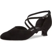 Diamant TANZSCHUHMANUFAKTUR Damen 048-112-001 Tanzschuh, Schwarz, 38 EU X-Weit