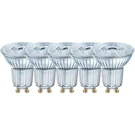 Osram Parathom PAR16 Leuchtmittel mit GU10-Fassung | 5er-Set | Dimmbar | 4000 K,