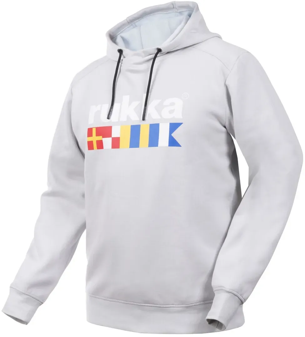 Rukka R-Crew 2.0 Hoodie, grijs, XL Voorman